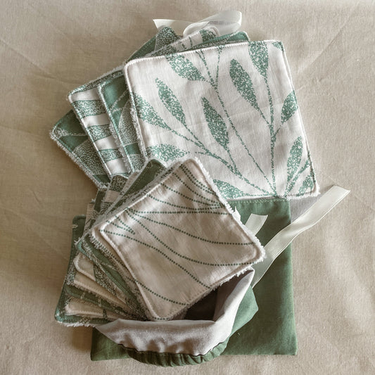 Pack lingettes réutilisables - La naturelle