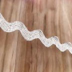 Serpentine en lin 18 mm