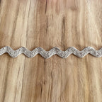 Serpentine en lin 18 mm