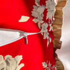 Frilled cushion cover - The Lover