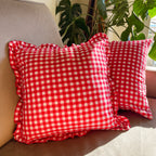 Housse de coussin froufrou - La charmante