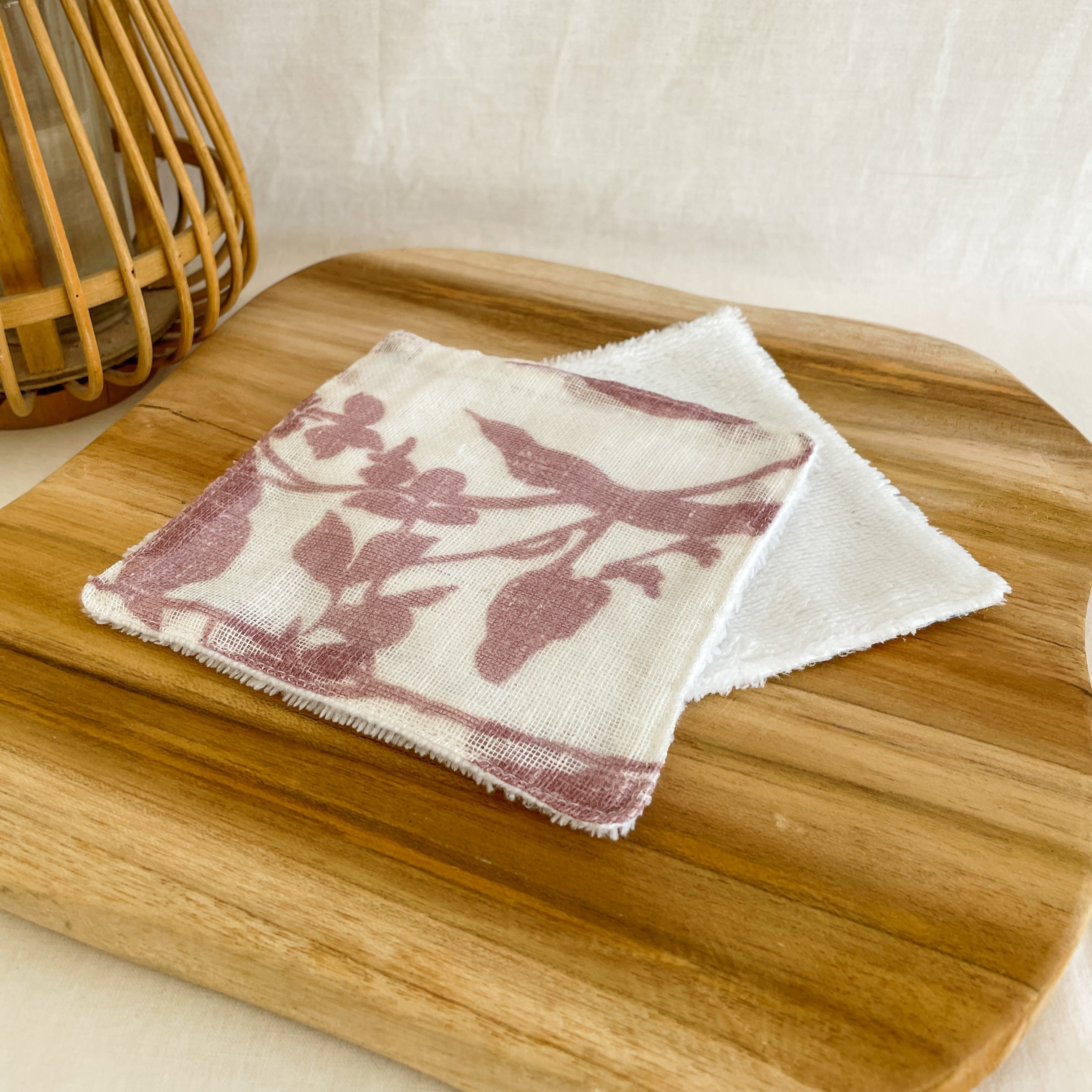 Pack 4 Lingettes visage + pochette