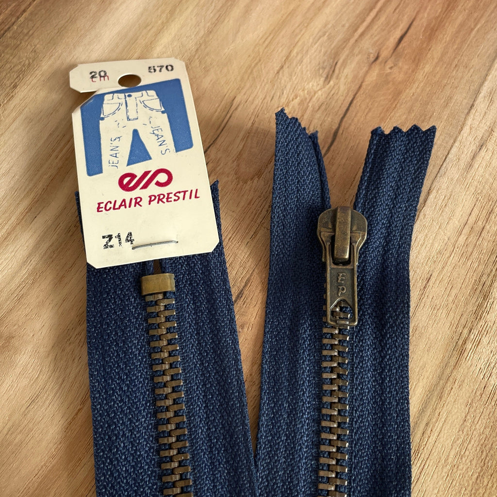 Z14 PRESTIL - Fermeture éclair métal pantalon
