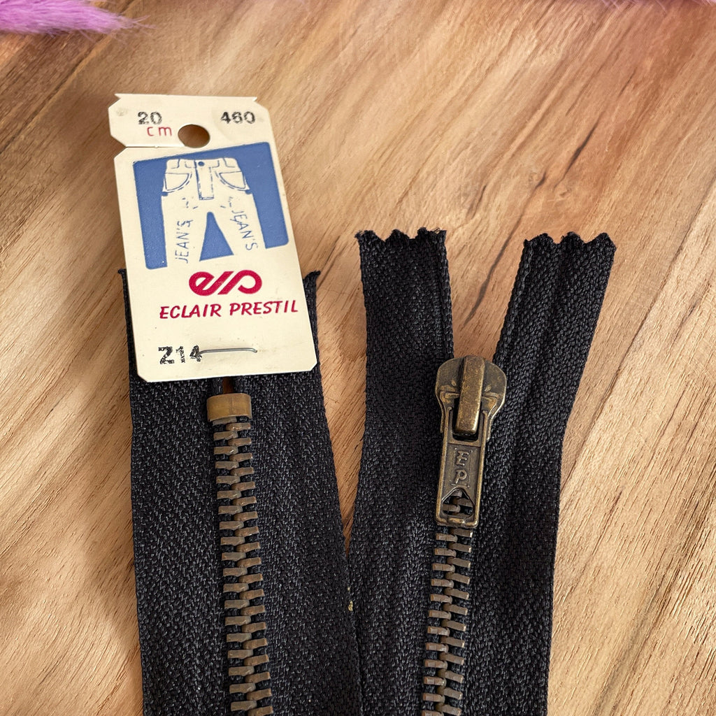 Z14 PRESTIL - Fermeture éclair métal pantalon