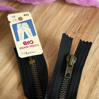 Z14 PRESTIL - Fermeture éclair métal pantalon