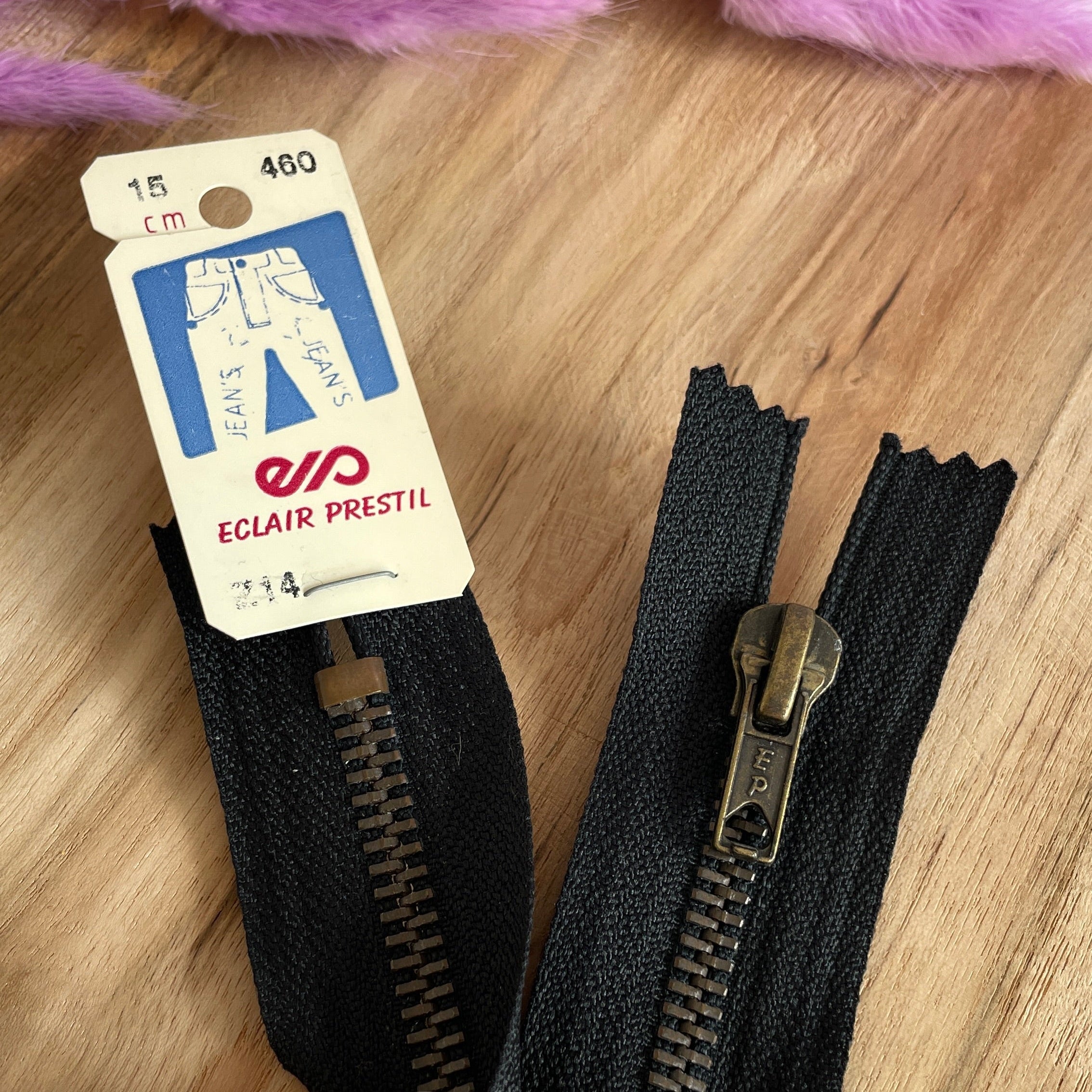Z14 PRESTIL - Fermeture éclair métal pantalon