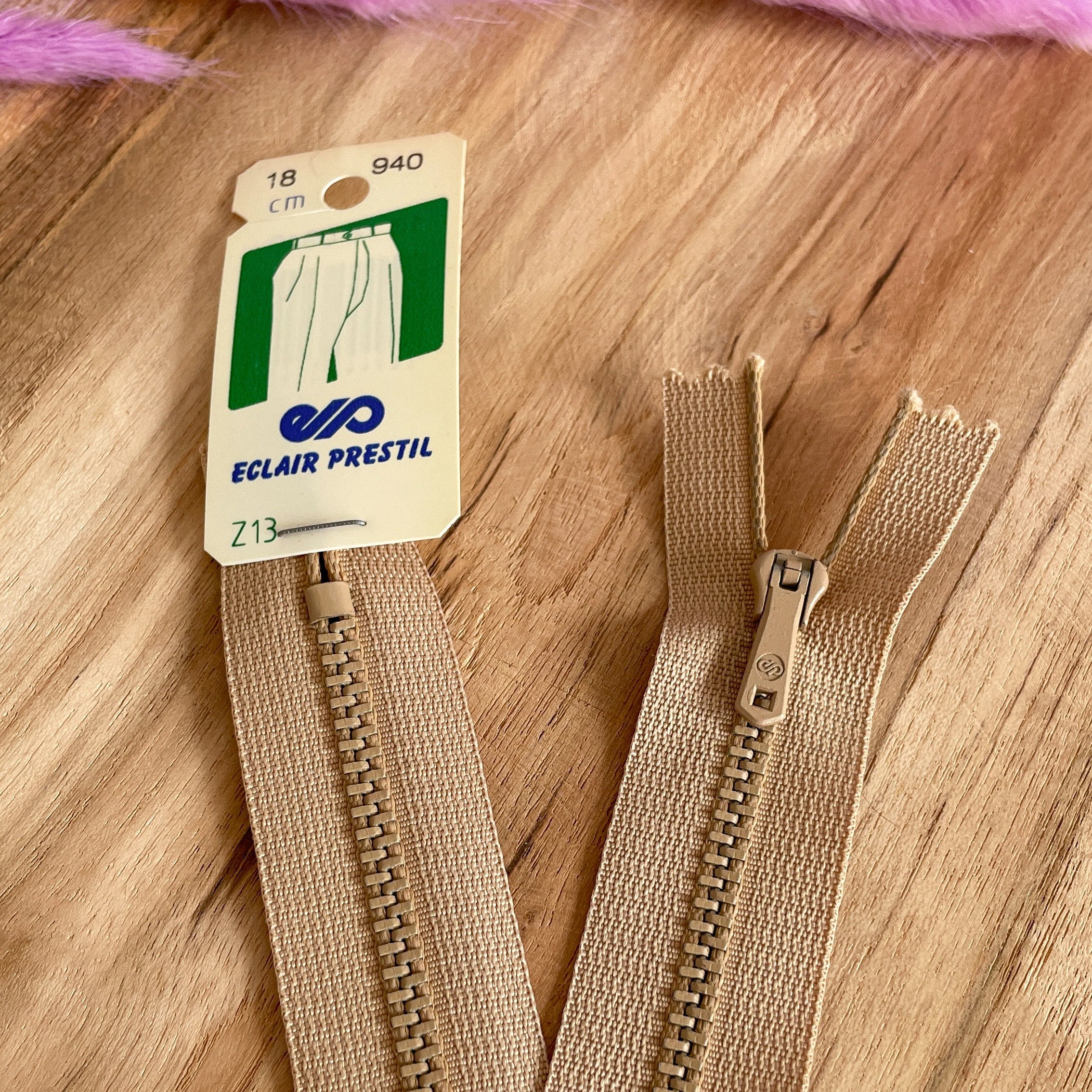 Z13 PRESTIL - Fermeture éclair pantalon plaqué