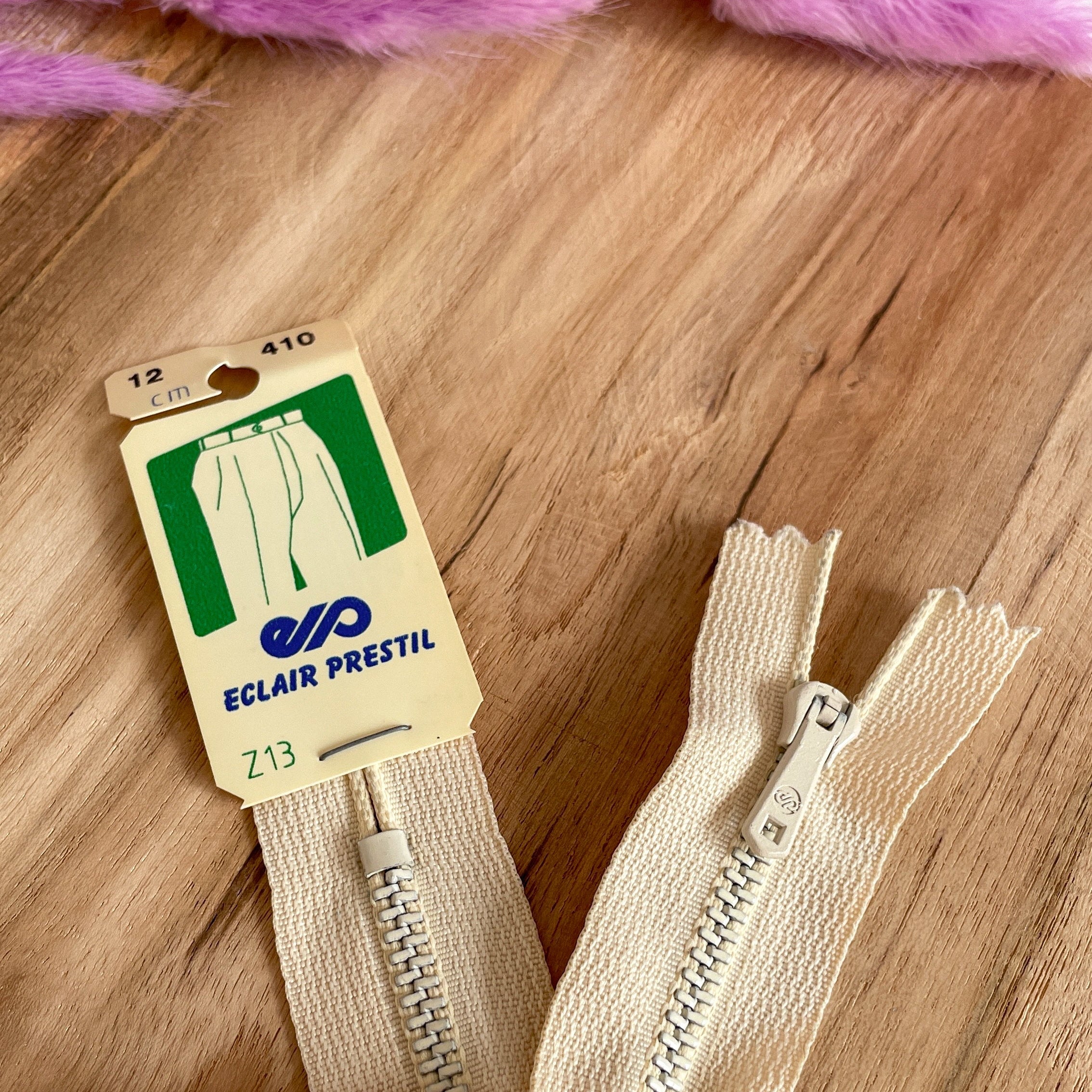 Z13 PRESTIL - Fermeture éclair pantalon plaqué