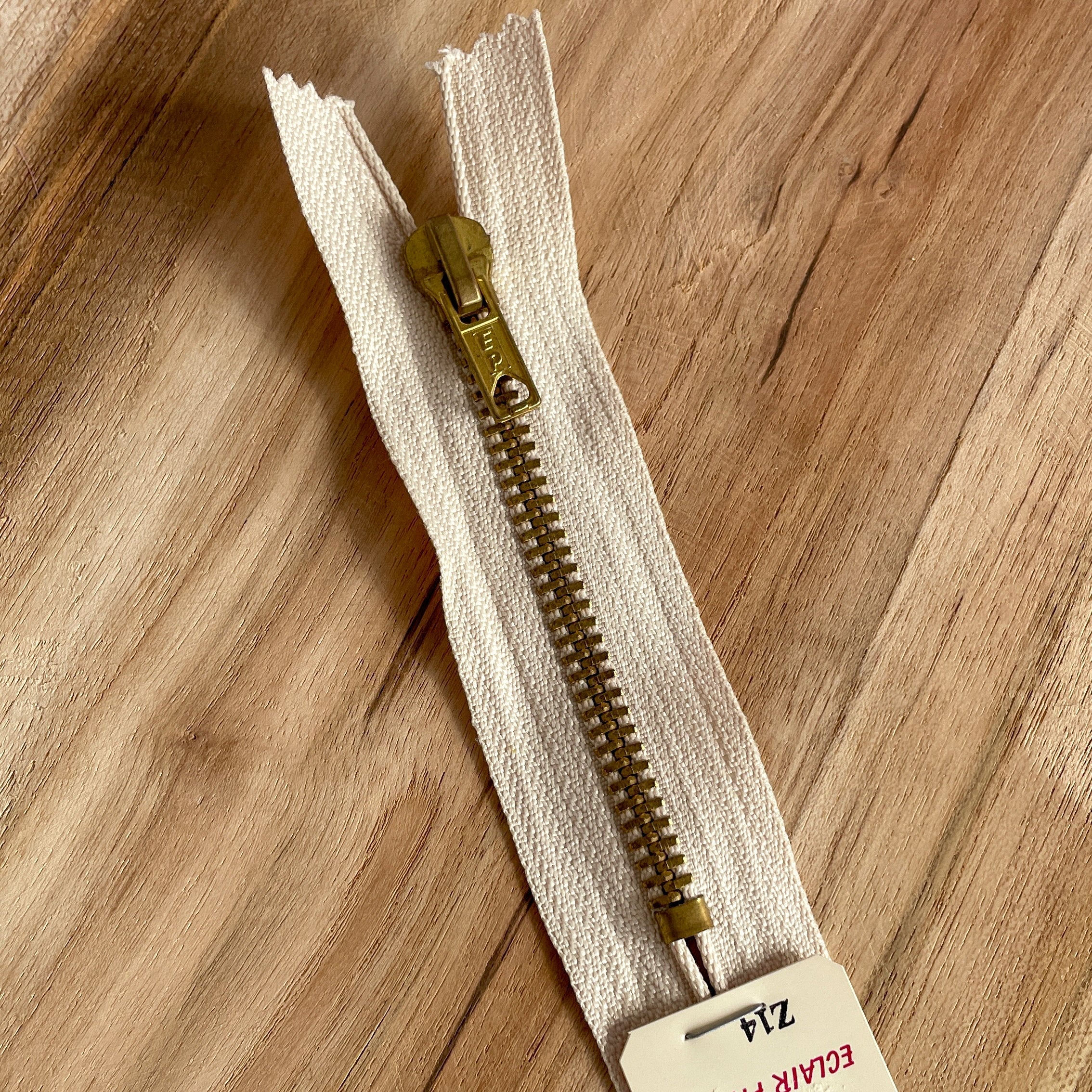 Z14 PRESTIL - Fermeture éclair métal pantalon