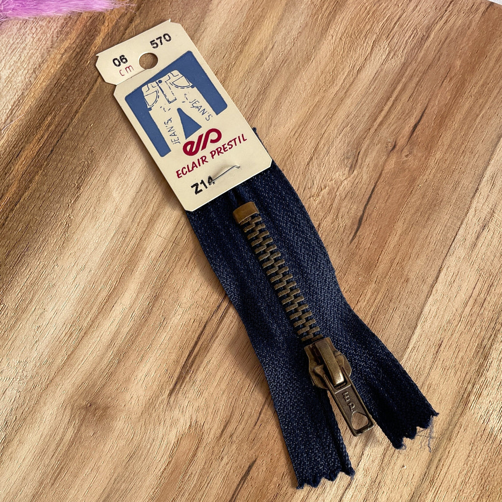 Z14 PRESTIL - Fermeture éclair métal pantalon