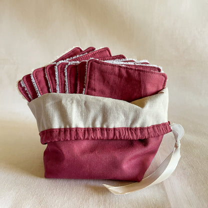 Pack lingettes réutilisables - L'élégante