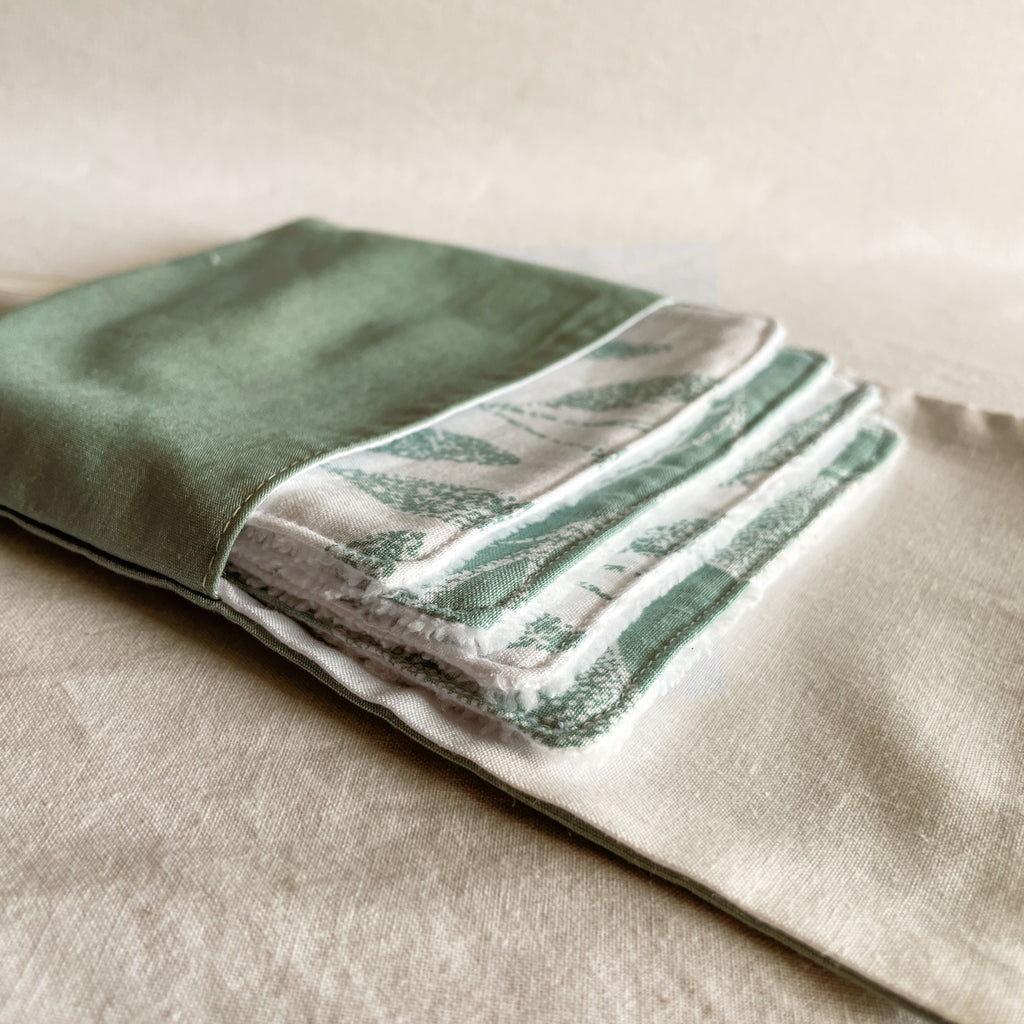 Pochette pour lingette visage