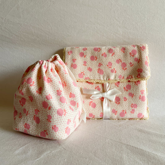 Pack lingettes réutilisables - La romantique