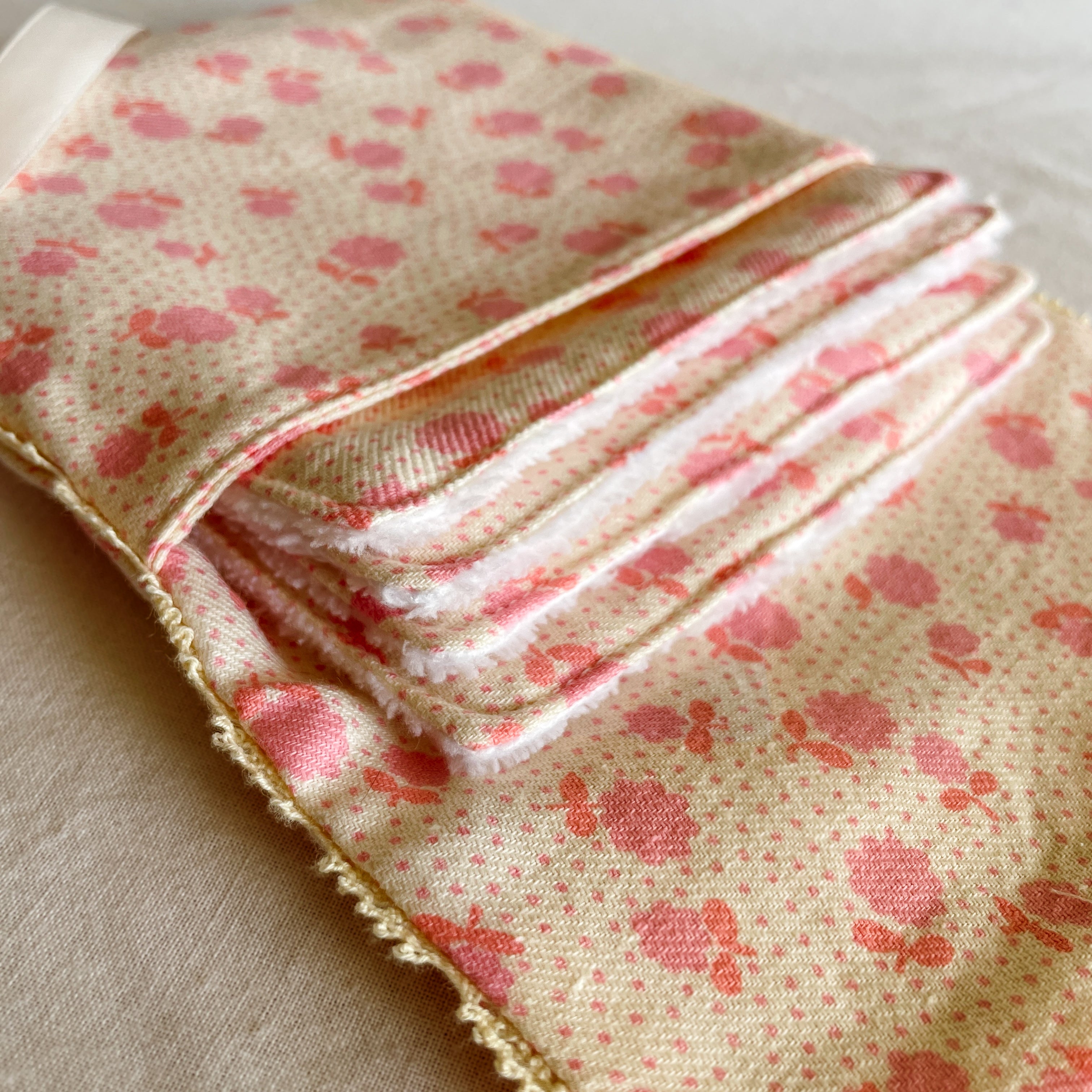 Pochette pour lingette visage