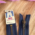 Fermeture éclair 15 cm - métal pantalon - Z14 PRESTIL