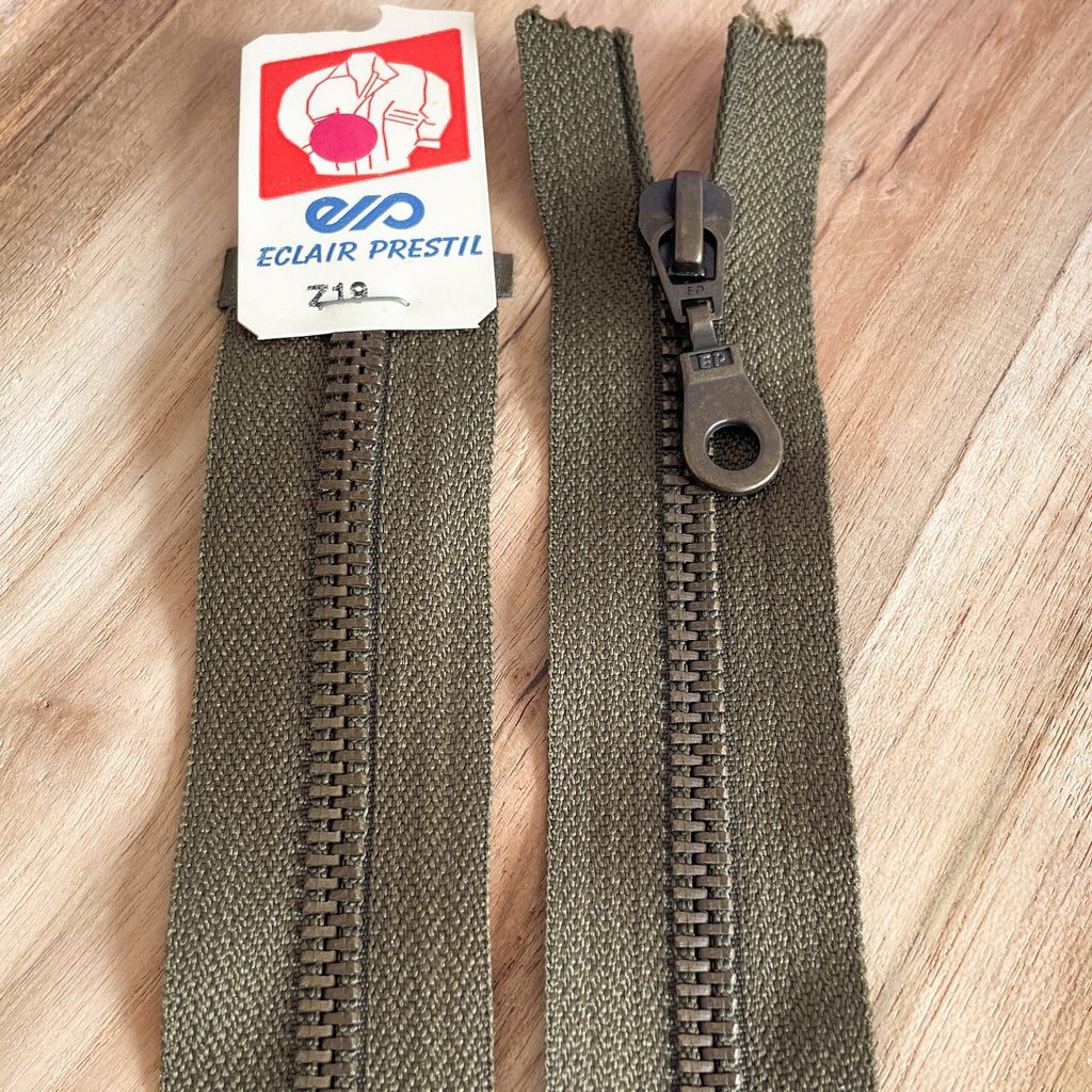 Fermeture éclair 80 cm - métal - Z19 PRESTIL