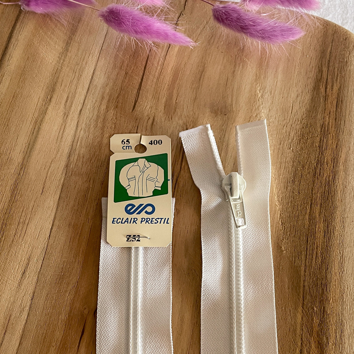 Fermeture éclair 65 cm - manteau dent serré - Z52 PRESTIL