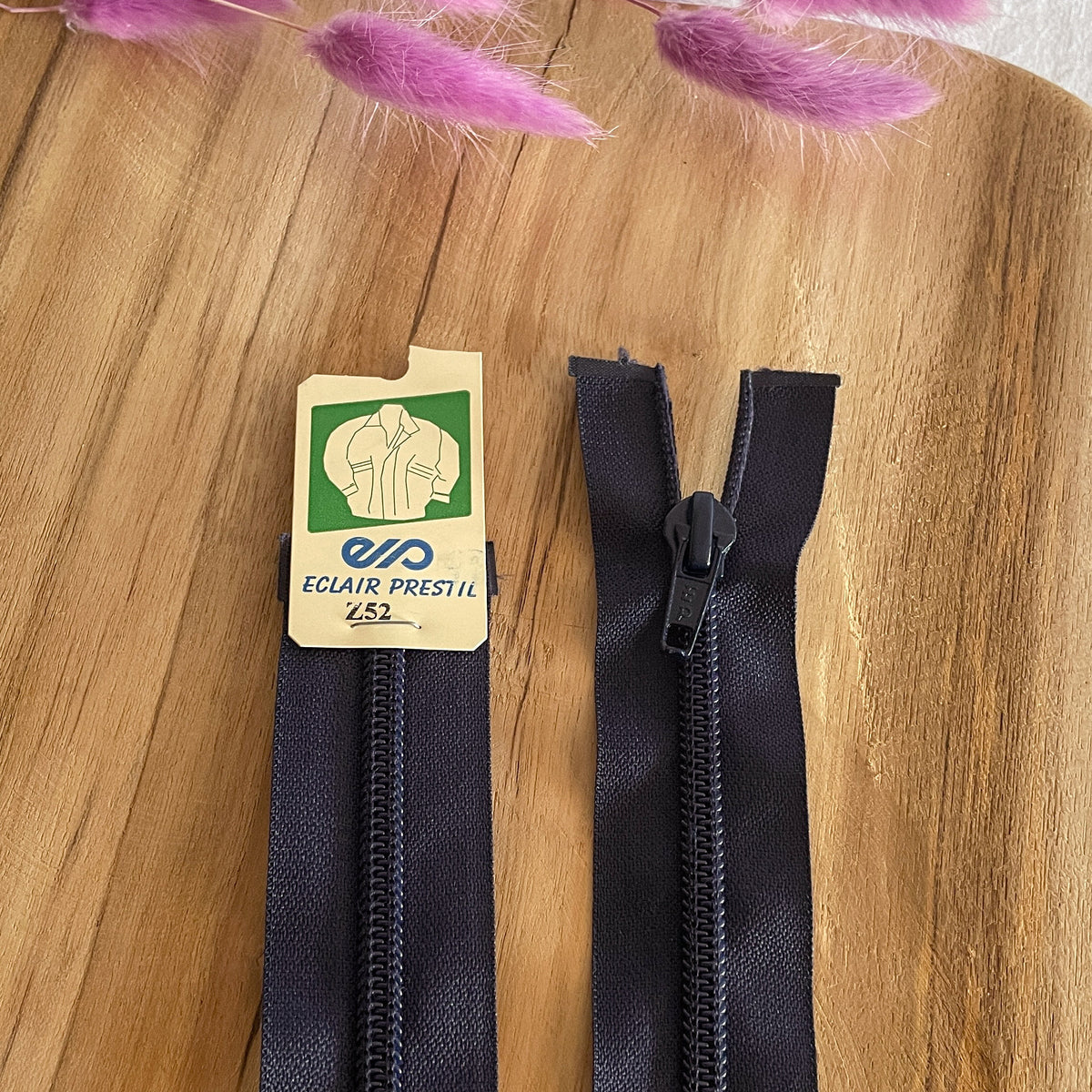 Fermeture éclair 55 cm - manteau dent serré - Z52 PRESTIL